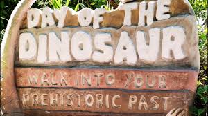 dinosaur sign